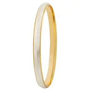 Shining Jewel - By Shivansh Shining Jewel Silver Colour Traditional Kada for Men SJ_3454_2.8