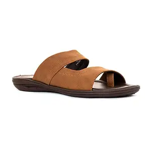 Khadim's Brown Casual Slip On Sandal for Men (1147843)