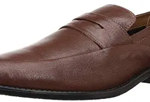 Ruosh Men's Nashford Tan/Light Brown Leather Formal Shoes-7.5 UK (41 EU) (8 US) (1121045971)