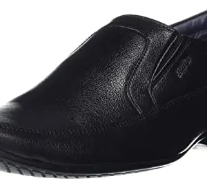 Bata Mens Boss-Astute Black Uniform Dress Shoe - 8 UK (8516056)
