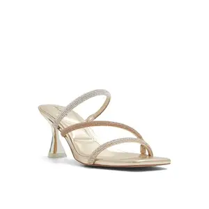 Aldo JEWELLA -IN717 Women Gold Dress Sandals