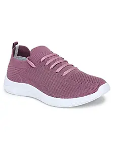 ABROS Women's Amy ASDL0101 Sports Shoes_Mauve_6UK