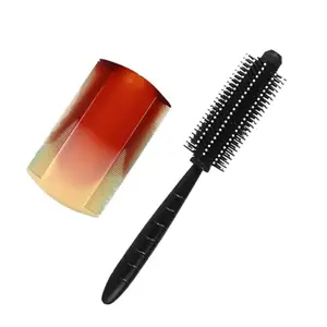 Professional round comb men | Brush Soft Men round comb And Plastic lice comb for women (Multicolor) Combo Pack