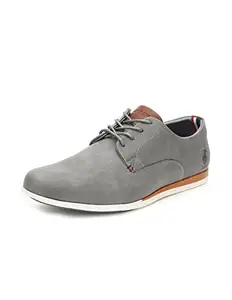 U.S. Polo Assn. Rune 2 0 Men's Grey Smart Casual Shoes-(UK/6)(2FD23056G07)