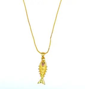 PIALI Dazzling Urban 1GM Micro-plated Gold Jewels chain with pendant CN-1000/272 / 6 months warranty