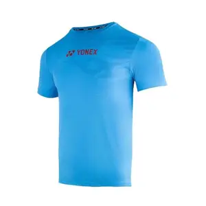 YONEX Round Neck T-Shirts RM-S092-2333-PLAY3-S|Malibu BLUEXS