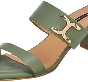 BATA Women DOTTIE MULE E 23 Green Sandal UK 4 (6717009)