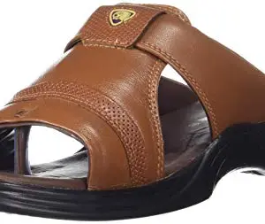 Red Chief Men's Brown Leather Slipper (RC331 003),6 UK