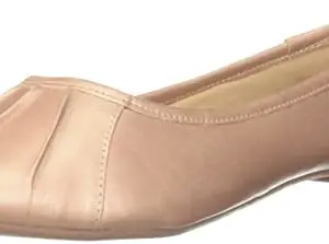 Carlton London Women's Flat Ballet Shoes (Gold, CLL-6285)