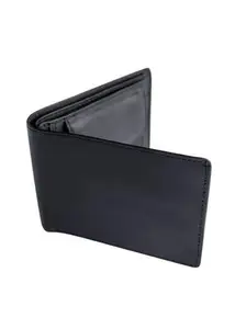 Taws & Timber Bifold Mens Genuine Leather Wallet (Black)