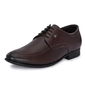 Centrino Formal Shoe for Men | Soft Cushioned Insole for All-Day Comfort | Stylish & Elegant Design | Perfect for Office, Business casual & Formal Attire 7321-2_Brown_10