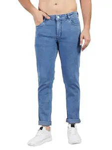 STUDIO NEXX Slim Fit Blue wash Jeans - VISTA13_LIGHTSAPATTA_40