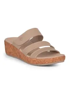 Bata Comfit Women Casual Sandals - Beige (4UK)