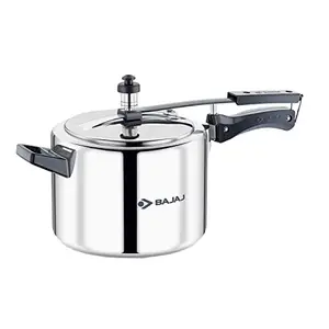 Bajaj PCX 43 SS 3L Stainless Steel Pressure Cooker with Inner Lid price in India.