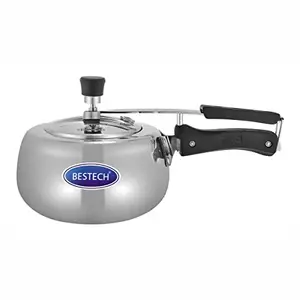 Bestech Pressure Cooker Cherry Mirror Finish Induction Base - 3L