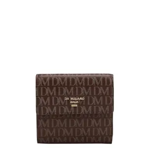 Da Milano Leather Mini Women Wallet - Brown (1023G)