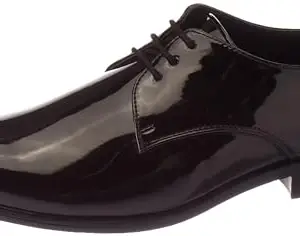 Amazon Brand - Symbol Men's Xavier Black Formal Shoe_6 UK (SYD-002)
