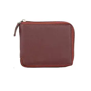 FILL CRYPPIES Men Casual Brown Artificial Leather Wallet (5 Card Slots)