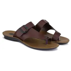Bersache Comfortable Stylish fashionable Flip Flop For Men (Brown)