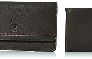 US Polo Association Men's and Ladies Wallet Combo