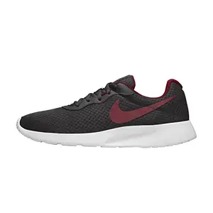 Nike Men's Anthracite & Maroon Running Shoes - 9 UK (10 US)