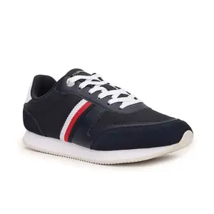 Tommy Hilfiger Polyester Solid Blue Women Flat Sneakers (F23HWFW238) Size- 38