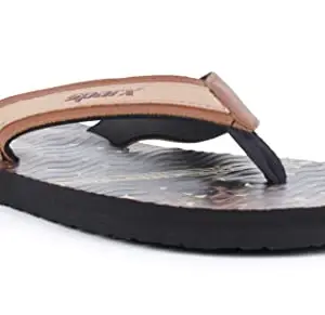 Sparx mens SF0121G Tanblack Flip-Flop - 7 UK (SF0121GTNBK0007)