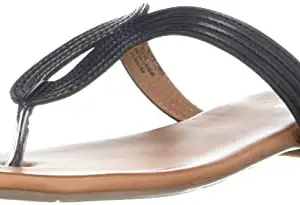 Bata womens Ankh Thong E Black Slipper - 4 UK (5716192)