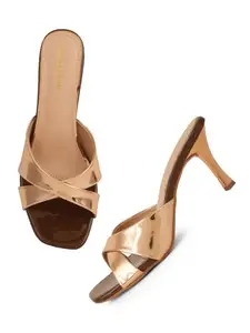 DROP BOLD | Elegant Open Toe Slim Heel Sandals for Women & Girls Stylish, Comfortable Stilettos Heel Sandal for Every Occasion