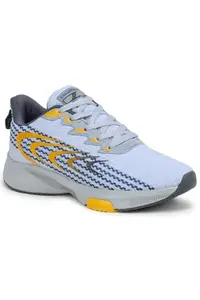 Columbus Crazy Sports Shoes - Running, Walking, Training, Gym for Men's Outdoors for Men (Grey)