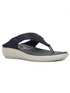 Bata Comfit BLOSSOM THONG E Women casual Slippers In Blue