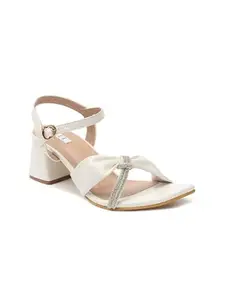Elle Women Sandal, White, UK-3