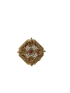 Saafrlife Stunning Unique shape Wedding Size Adustable Ring for Women & Girls
