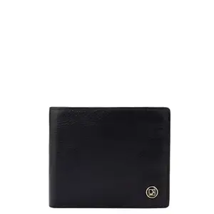 Da Milano Genuine Leather Black Bifold Men Wallet with Multicard Slot (0111A-OL)