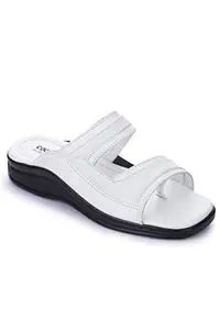 Liberty 2050-01 Mens Formal Slipper White (6UK)
