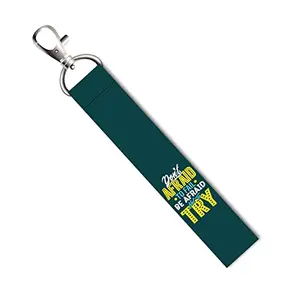 ISEE 360® Don't Afraid to Fail Quotes Lanyard Bag Tag with Swivel Lobster for Gift Luggage Bags Backpack Laptop Bags Students L X H 5 X 0.8 INCH