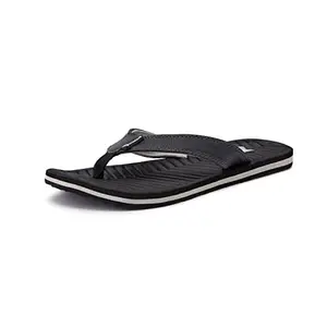 Woodland Men's Black Flip flop-10 UK (44 EU) (FF 3997021)
