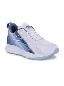 AADI Men's Light Blue Comfortable Lightweight Outdoor Lace Up Classy Running, Walking, Gym Casual Sport Shoes