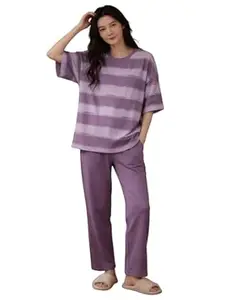 Lymio Night Suit Set || Printed Top & Pant Set || Night Suit (W-ND-3)