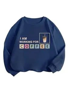 TAGAS Women's Sweatshirt|| Jumper Womens Winter Wear ||Graphic Print Sweatshirt for (Women) |