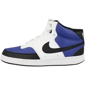 Nike Mens Court Vision Running MID NN-Game ROYAL/BLACK-WHITE-11UK