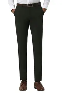 Van Heusen Men's Slim Work Utility Pants (VHTFVULPL25506_Green