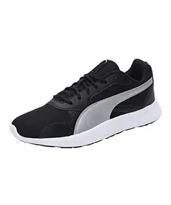 Puma Men's Firefly Black-Silver Walking Shoe-8 Kids UK (38026007)