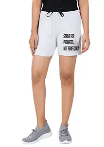 Casual Casual Shorts Women | Casual Shorts Women Combo | Regular Shorts for Women | Bermuda for Women | Boxer Shorts Women Pack 2 (XXLarge, White) (IU-15LL-DOR2_bz)