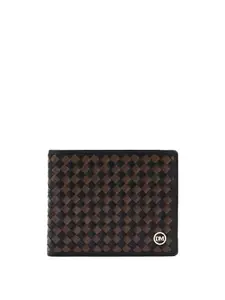 Da Milano RFID Protected Leather Wallet for Men with Card Slot - Black