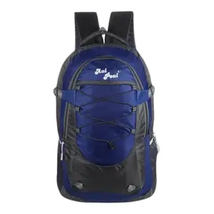 35 L Black Casual Waterproof Laptop Bag/backpack For Men Women Boys Girls/office School College Teens & Students (Grey & Royal Blue)