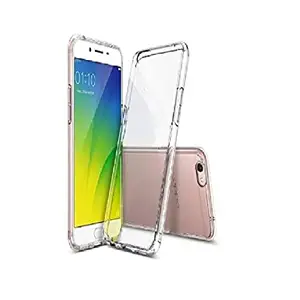 Generic Mobile Phone Back Case Cover Transparent for Oppo A52