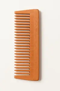 Neem wooden comb for women hair growth | Kacchi herb treated neem wood comb for men women | Wide tooth Hair comb for Men & Women