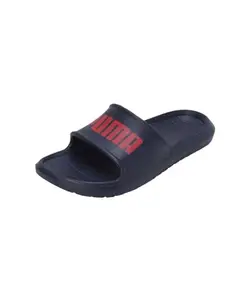 Puma Unisex-Adult Divecat v2 Lite Peacoat-High Risk Red Slide - 8 UK (37482315)