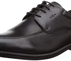 Bata Mens Venture II Black Uniform Dress Shoe - 9 UK (8246237)